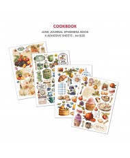 Ephemera Book Cookbook A4 32/Pkg