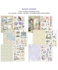 Ephemera Book Secret Garden A4 32/Pkg