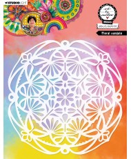 ABM Mask Floral mandala...