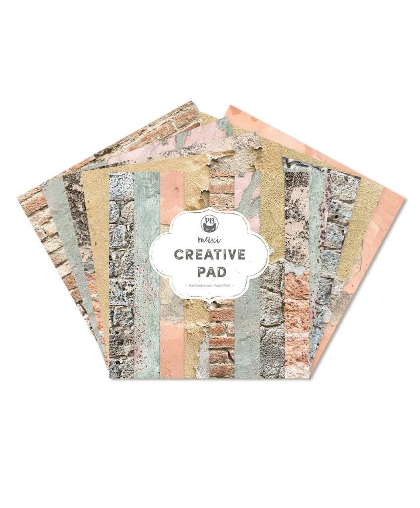 Maxi Creative Pad Pastel Walls 12x12