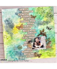 Maker Series Guest Check 4x6in Stencil