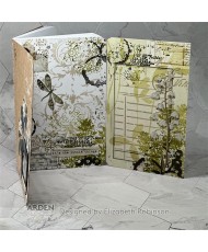 Maker Series Letter Box Collage 4x6in Stencil