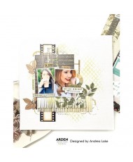 Maker Series Distressed Diamond 6x8in Stencil