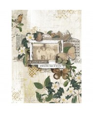 Maker Series Sentiment Clusters in Clear Stamp Set 19Pc