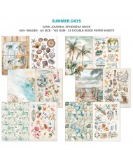 Ephemera Book Summer Days A4 32/Pkg