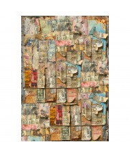 Journey Ahead Mixed Media rice paper A4 set 4/Pkg