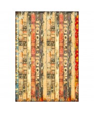 Journey Ahead Mixed Media rice paper A4 set 4/Pkg