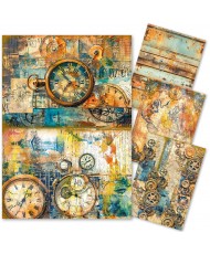 Past Time Mixed Media rice...