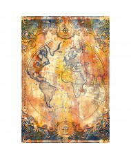 Past Time Mixed Media rice paper A4 set 4/Pkg