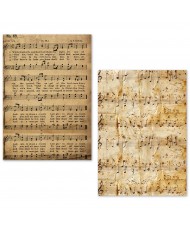 A5 Tissue Paper– 24 Sheets Music Sheet A4