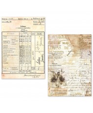 A5 Tissue Paper– 24 Sheets Vintage Manuscript A4