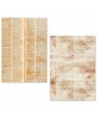 A5 Tissue Paper– 24 Sheets Vintage Manuscript A4