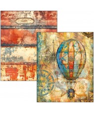 Mixed Media book Past Time A4 Maxi 50Pg