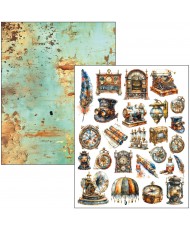 Mixed Media book Past Time A4 Maxi 50Pg