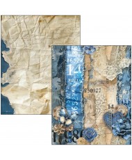 Mixed Media book Urban Blue Denim A4 Maxi