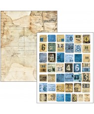 Mixed Media book Urban Blue Denim A4 Maxi