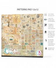 Sign of the Times Patterns Pad 12″x12″ 8/Pkg