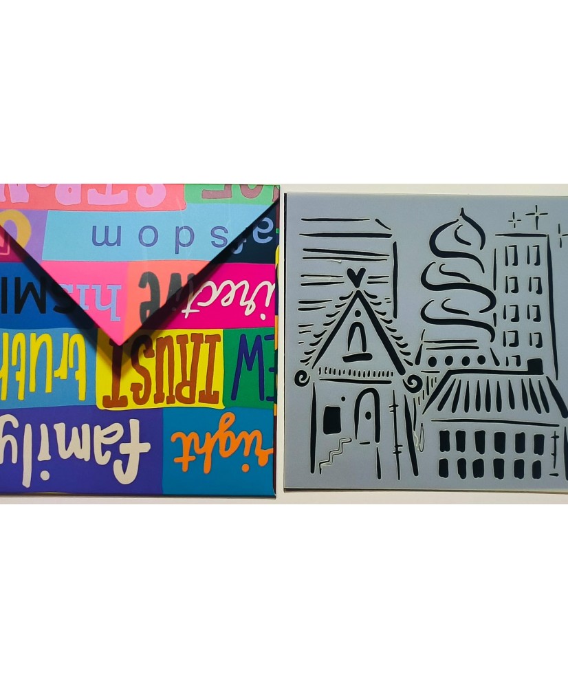 Stencil - Buildings