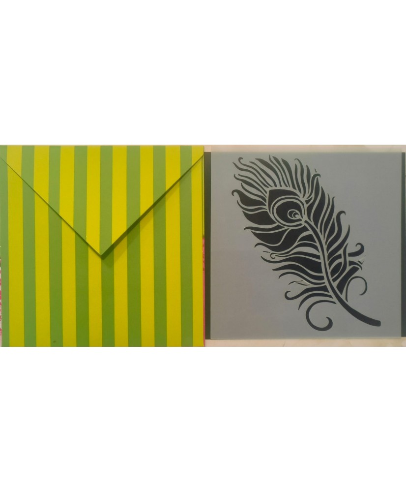 Stencil - Feather