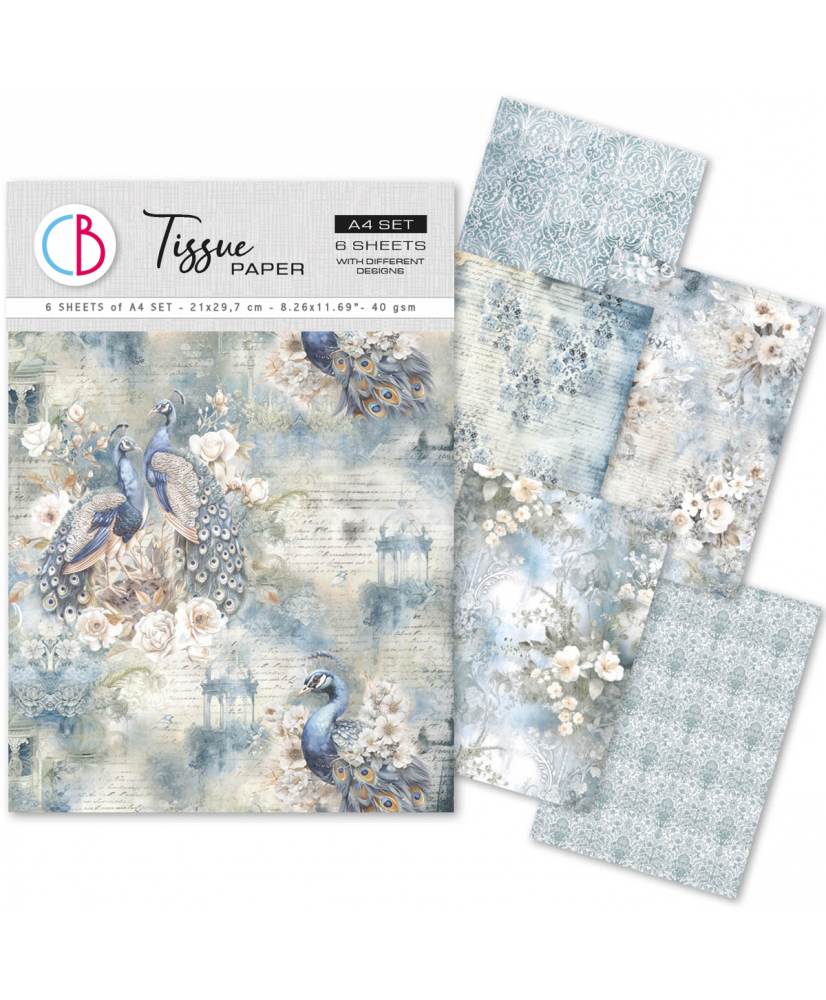 Tissue Paper A4 MIX 6/Pkg Reverie
