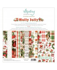 Holly Jolly  - 12 x 12...
