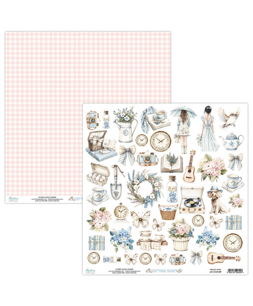 Cottage Heart - 12 x 12 Elements Paper