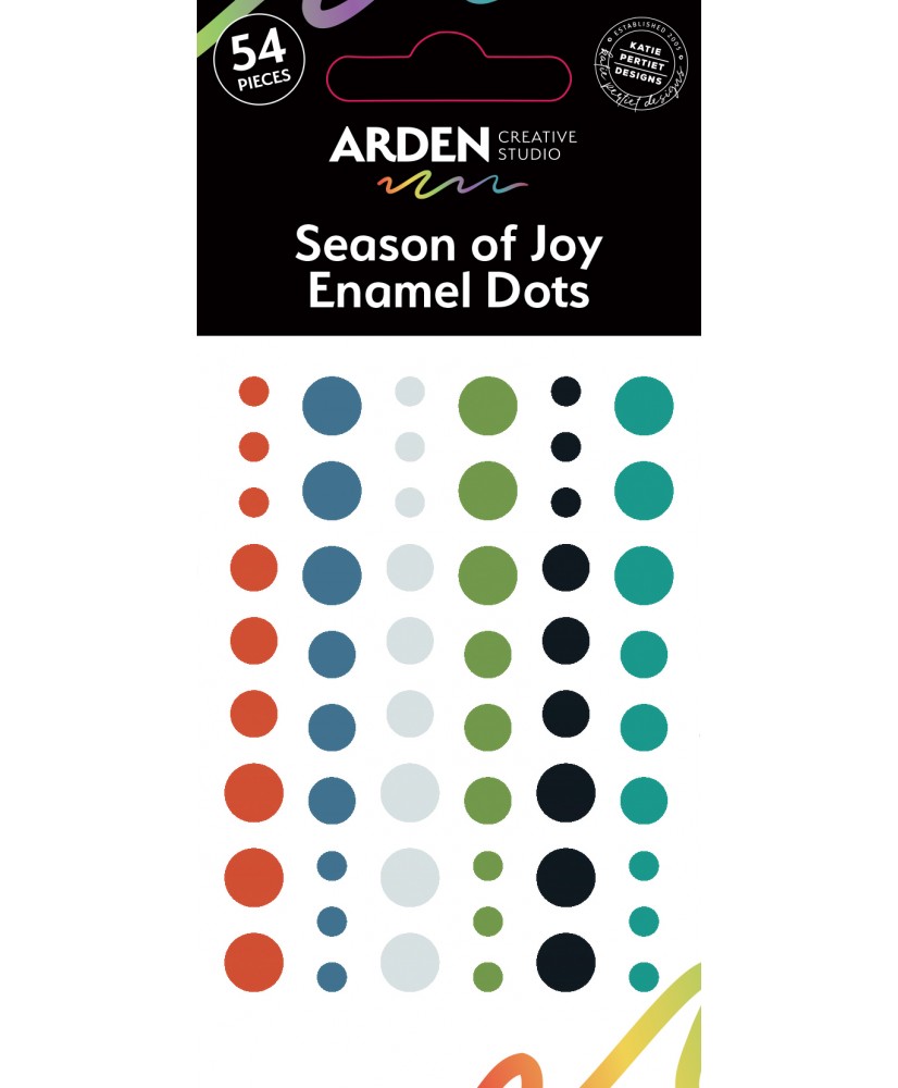 ACS Season of Joy Enamel Dots - Katie Pertiet