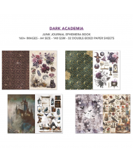 Ephemera Book Dark Academia A4 32/Pkg