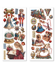 Toy Shop transparent Art Stickers 5Pkg