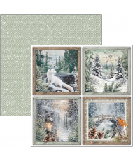 Forest Tales Patterns Pad 12x12 8/Pkg