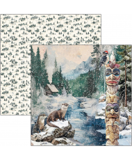 Forest Tales Paper Pad 12x12 12/Pkg