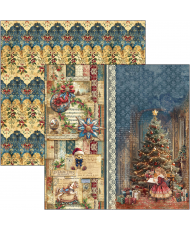 Toy Shop Patterns Pad 12x12 8/Pkg