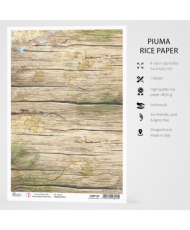 Rice Paper A4 Country wood