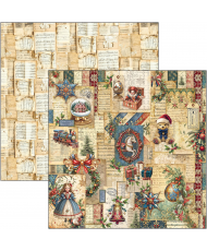 Toy Shop Patterns Pad 12x12 8/Pkg