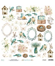 Winged Melodies - 12 x 12 Elements Paper -