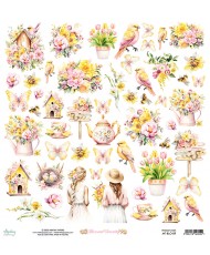 Blossom Serenity - 12 x 12 Elements Paper