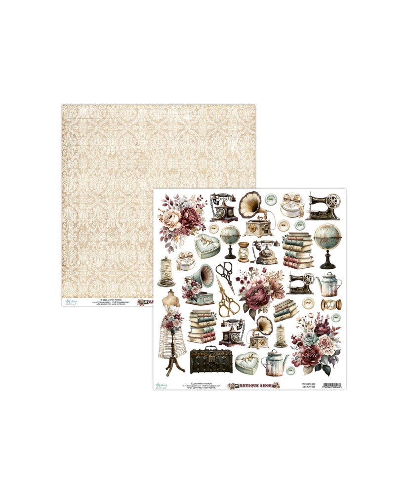 Antique Shop - 12 x 12 Elements Paper