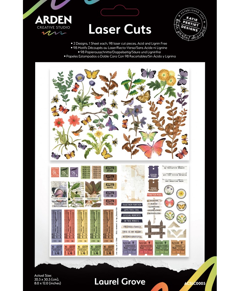 Arden Creative Studio Laurel Grove Laser Cuts