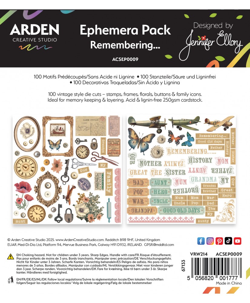 Remembering Ephemera Pack