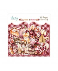 Rust & Rose Paper Die-Cuts,...