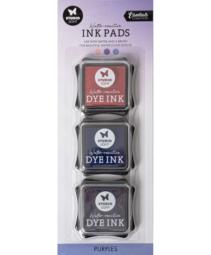 SL Water-reactive Ink Pads Purples 80x240x21mm 3 PC