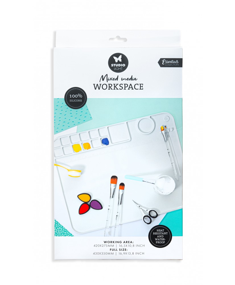 SL Mixed Media Workspace Silicone mat 240x275mm