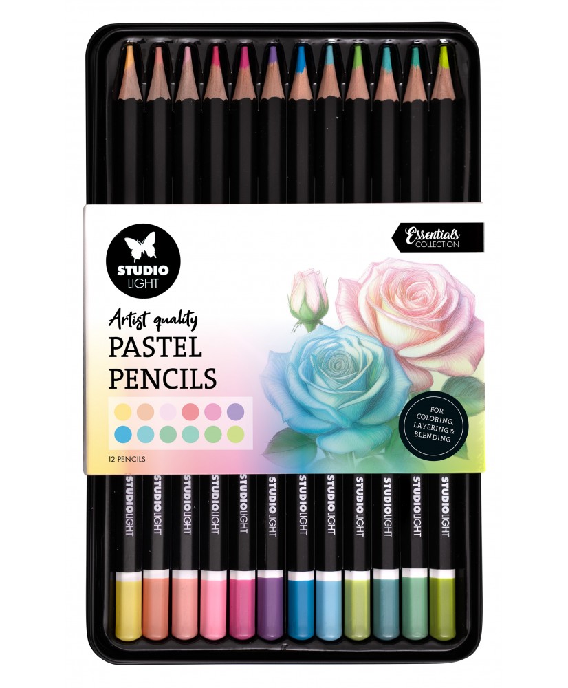 SL Pencils 12 Colors in pastel shades Essentials
