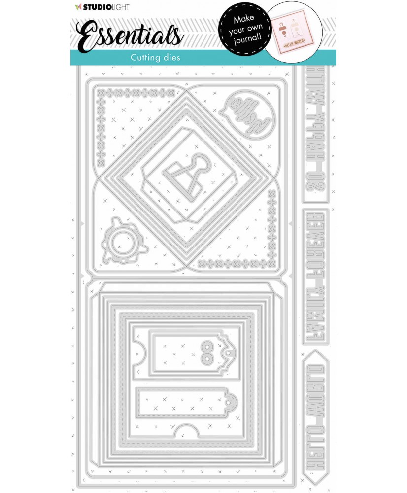 SL Cutting Die Square Journal 30 PC