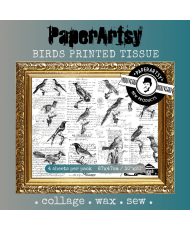 Printed Tissue - Birds