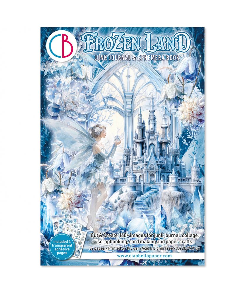 Ephemera Book Frozen Land A4 32/Pkg