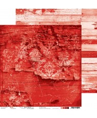 Red Mood - Set Of Papers 6x6
