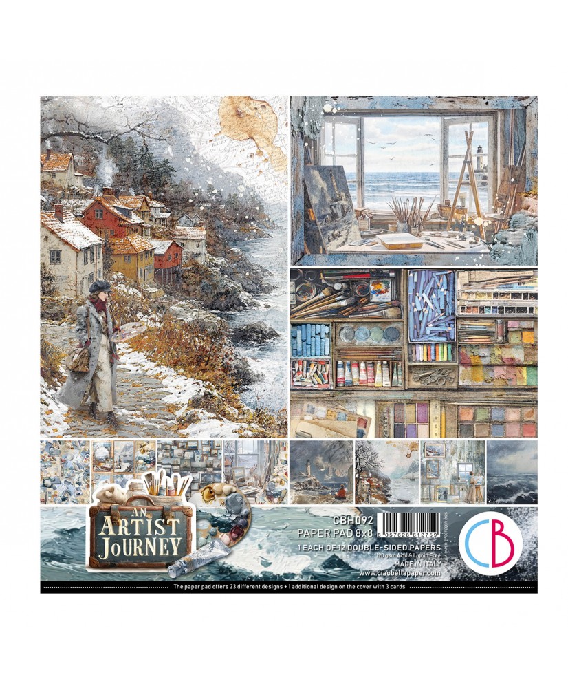 An artist journey Pad 8x8 12Pg+1 special Sheet