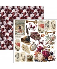 Book Lovers Fussy Cut Pad 6x6 24/Pkg