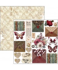 Book Lovers Fussy Cut Pad 6x6 24/Pkg